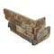 Msi California Gold Splitface Ledger Corner 6 In. X 18 In. Natural Slate Wall Tile, 4PK ZOR-PNL-0071 - alternate 3